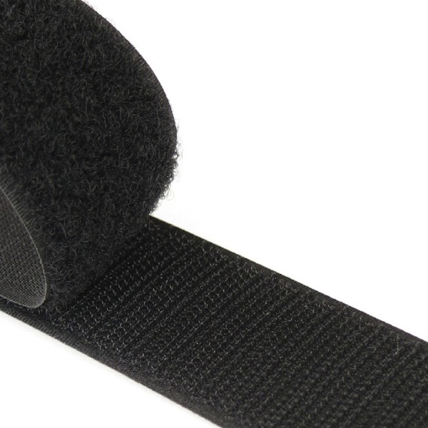 VELCRO® à coudre FRT 25mm (ignifugé) - Rouleau 25m - Partie Boucle ou  Crochet 