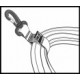  Rip-Tie CableCarrier Nylon Black 1" x 6" (25 x 152mm) 