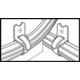  Rip-Tie Lite Screw Mount Basic 1/2" x 8" (13 x 203mm) 